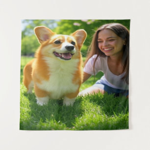 Add Pet Photo Personalize Customize Tapestry