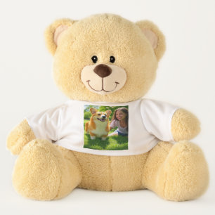 Add Pet Photo Personalize Customize Teddy Bear