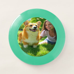 Add Pet Photo Personalize Customize Wham-O Frisbee