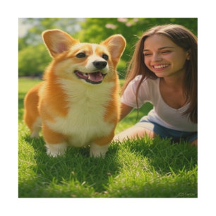 Add Pet Photo Personalize Customize Wood Wall Art