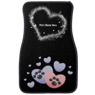 Add Pet's Name Car Mats (Front) (set of 2)