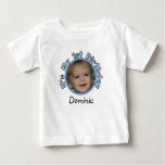 Add Photo And Name 1st Birthday T-shirt at Zazzle