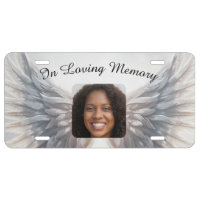 Add Photo and Name | Memorial License Plate