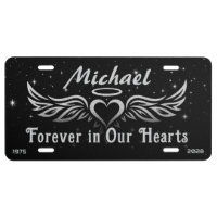 Add Photo and Name | Memorial License Plate
