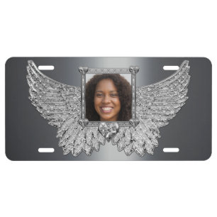 Add Photo and Name Memorial License Plate