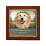 Add Photo and Name Pet Memorial Gift Box