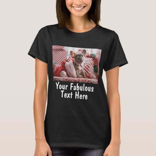 Add Photo and Text Custom T_Shirt