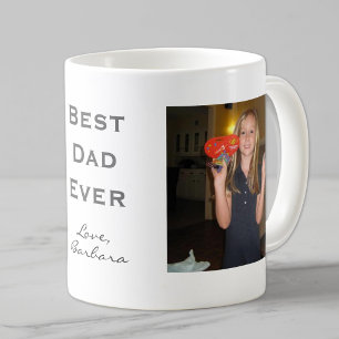 Add Photo Best Dad Ever Father's Day Coffee Mug