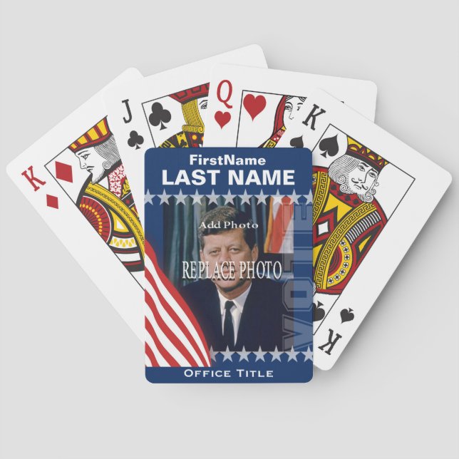 Add Photo | Campaign Template Poker Cards (Back)