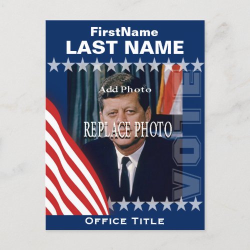 Add Photo  Campaign Template Postcard