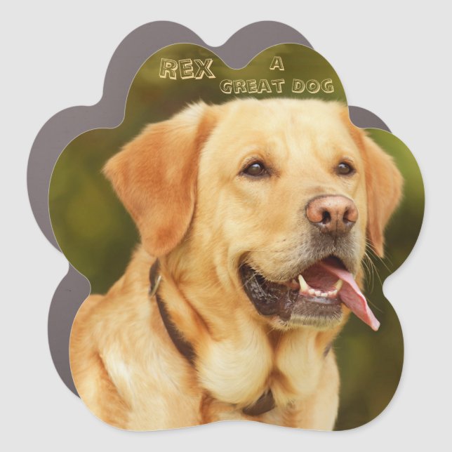 ADD-PHOTO CAR MAGNET (Front)