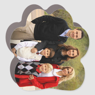 ADD PHOTO CAR MAGNET