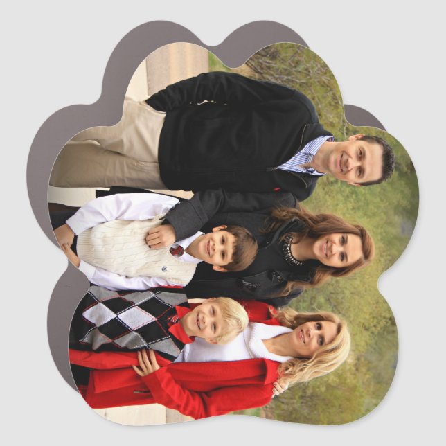 ADD PHOTO CAR MAGNET (Front)