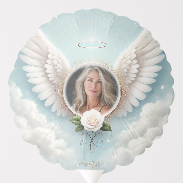 Add Photo Custom Memorial Balloon (Front)