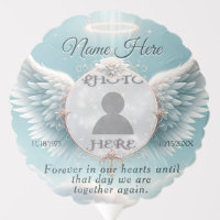 Add Photo Custom Memorial Balloon