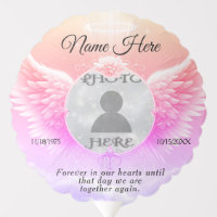 Add Photo Custom Memorial Balloon