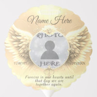 Add Photo Custom Memorial Balloon
