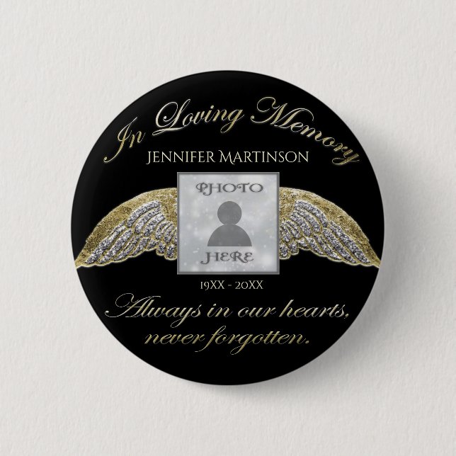 Add Photo Custom Memorial Button (Front)