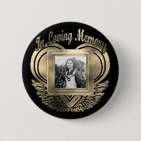 Add Photo Custom Memorial Heart Button