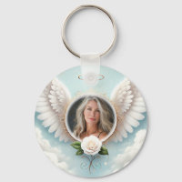 Add Photo Custom Memorial Keychain