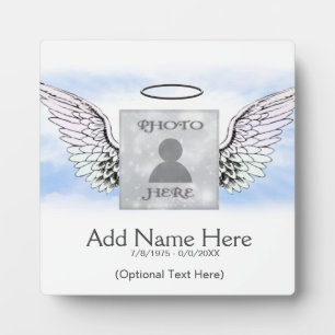 Add Photo Custom Memorial Plaque