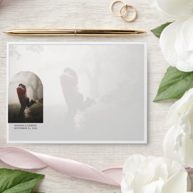 Add Photo Custom Wedding Envelope (Wedding)