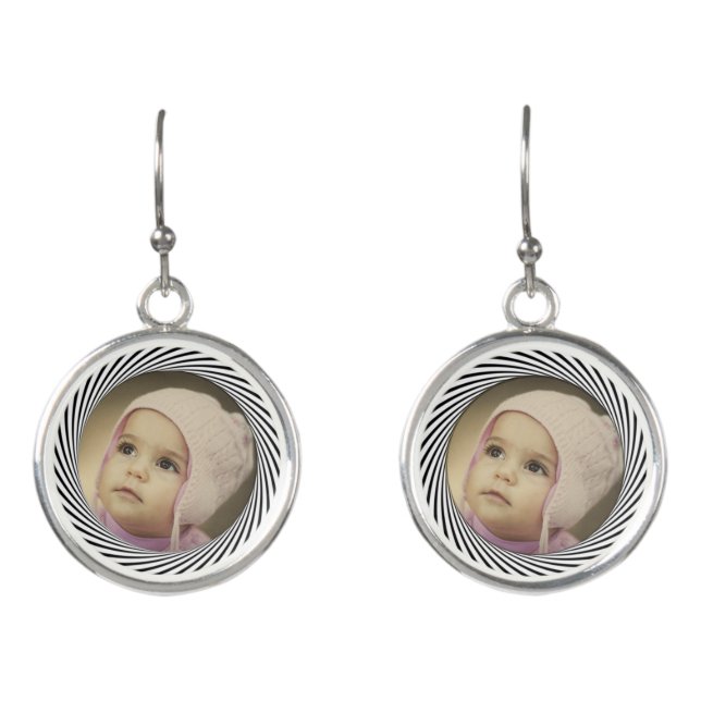 ADD PHOTO  EARRINGS (Front)