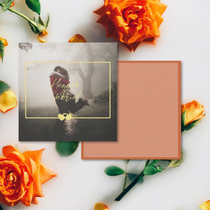 Add Photo Flat Note Card