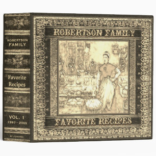 Add Photo Gold Recipe Binder