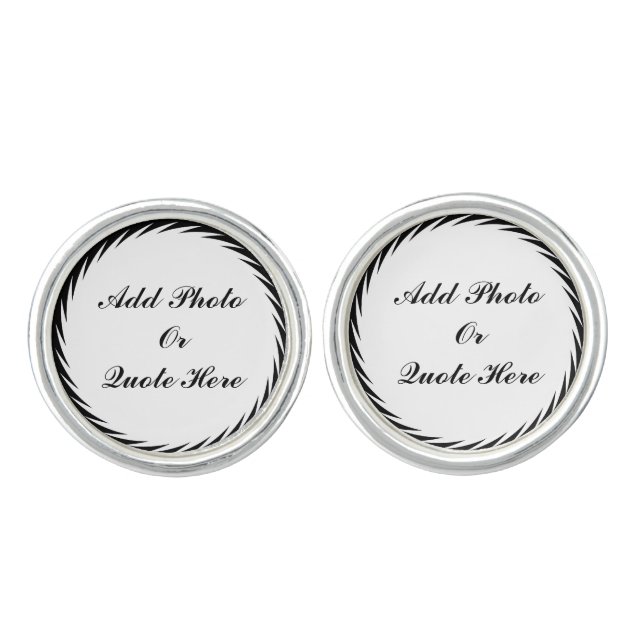 ADD PHOTO HERE -CUFFLINKS CUFFLINKS (Front)