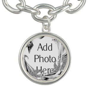 Add Photo Here Custom Charm Bracelet