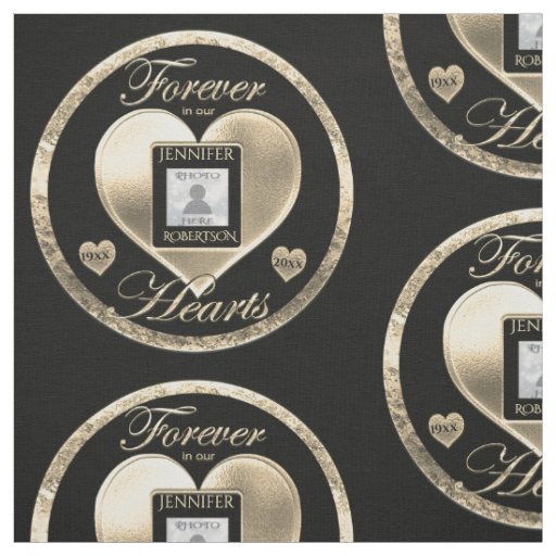 Add Photo Memorial Fabric