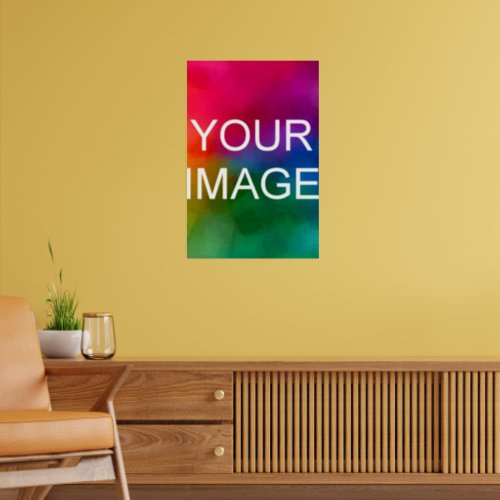 Add Photo Modern Simple Template Personalized Poster