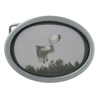 Add Photo Oval Frame(black) Belt Buckle