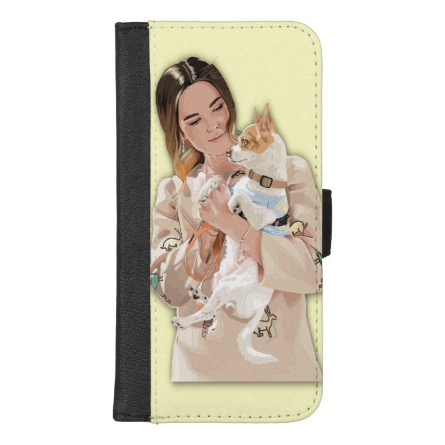 Add Photo Personalize iPhone Wallet Case (Front)
