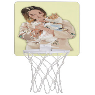 Add Photo Personalize Mini Basketball Hoop