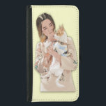 Add Photo Personalize Samsung Galaxy S5 Wallet Case<br><div class="desc">Add Photo Personalize,  Add Photo,  Photo,  Dog,  Pet,  Personalize,  Customize,  Selfie</div>