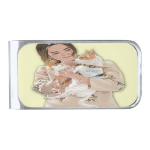 Add Photo Personalize Silver Finish Money Clip