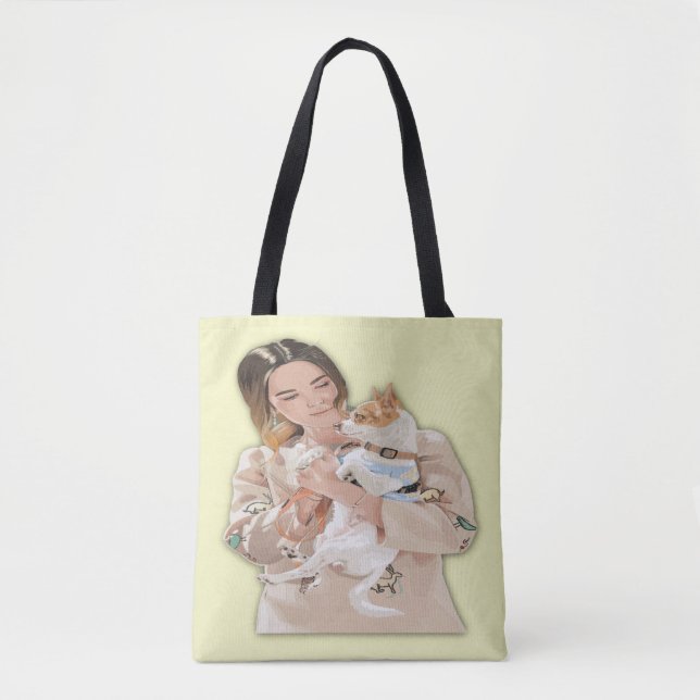 Add Photo Personalize Tote Bag (Front)