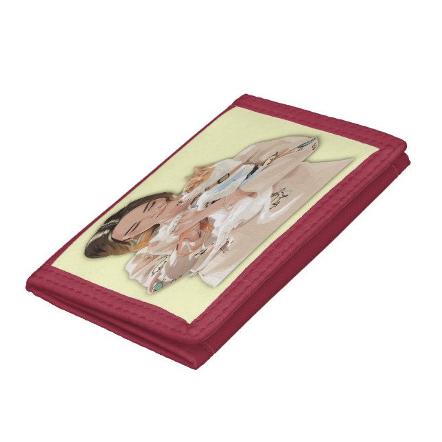 Add Photo Personalize Trifold Wallet (Bottom)