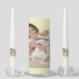 Add Photo Personalize Unity Candle Set