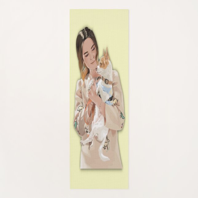 Add Photo Personalize Yoga Mat (Front)