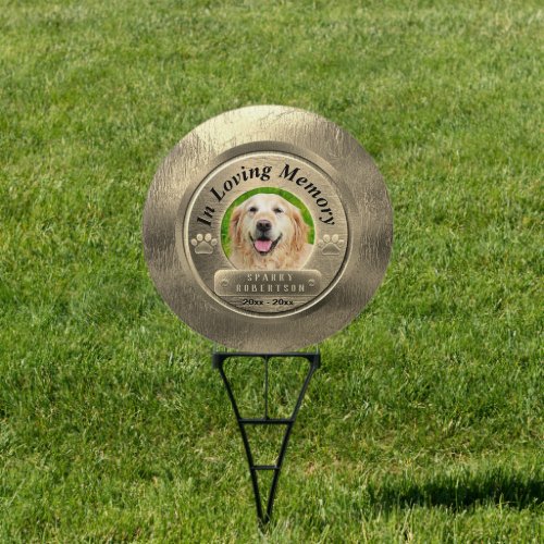 Add Photo Pet Memorial Sign