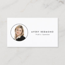 Add Photo Template Insert  For Professionals White