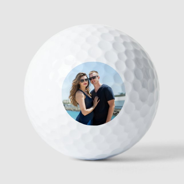ADD PHOTO TO PERSONALIZE GOLF BALL (Front)