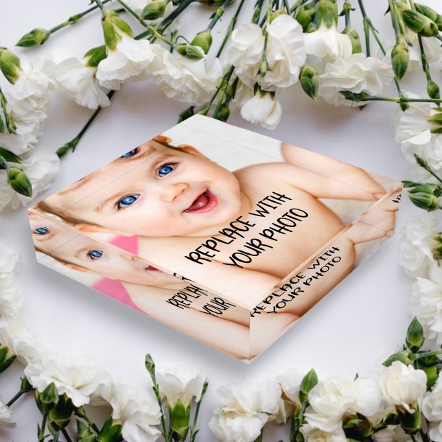 Add Photo Unique One Of A Kind Personalized Paperweight (Creator Uploaded)