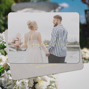 Add Photo Wedding Invitation