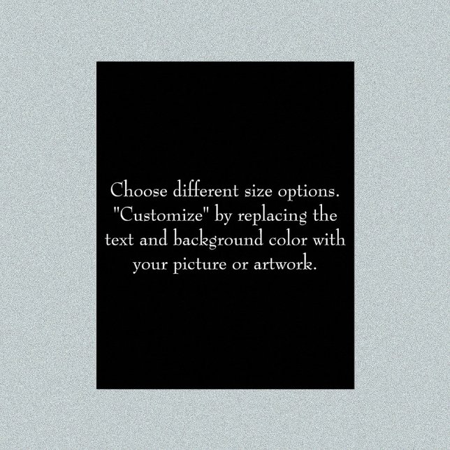 Add Picture or Artwork, Create It Your Way Poster (Add Picture or Artwork, Create It Your Way Poster)