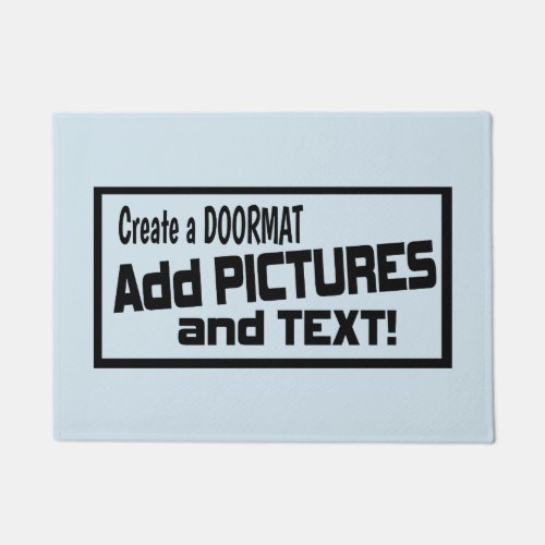 Add Pictures and Text_ Create Your Own Doormat