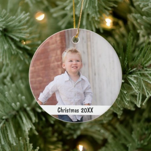 Add Pictures and text to a CHRISTMAS ORNAMENT